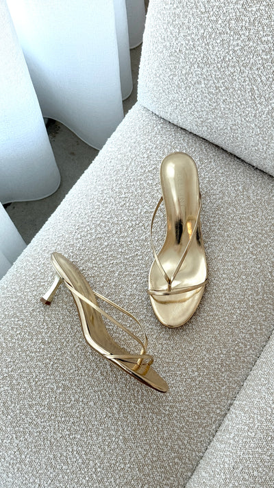 Load image into Gallery viewer, Gillie Heel - Gold Metallic - Billy J
