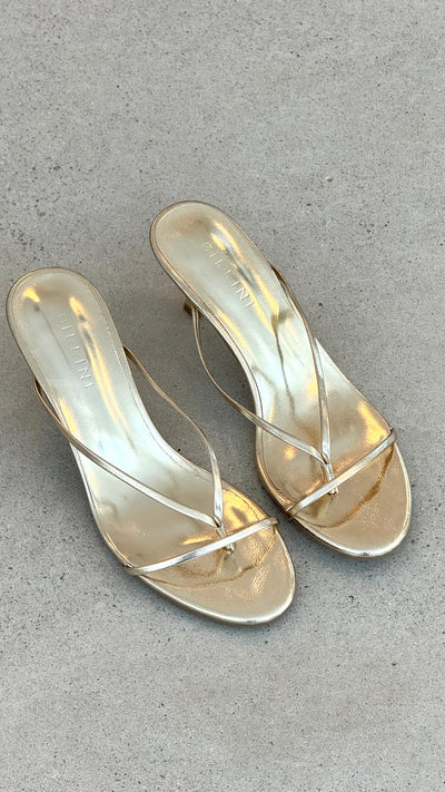 Load image into Gallery viewer, Gillie Heel - Gold Metallic - Billy J
