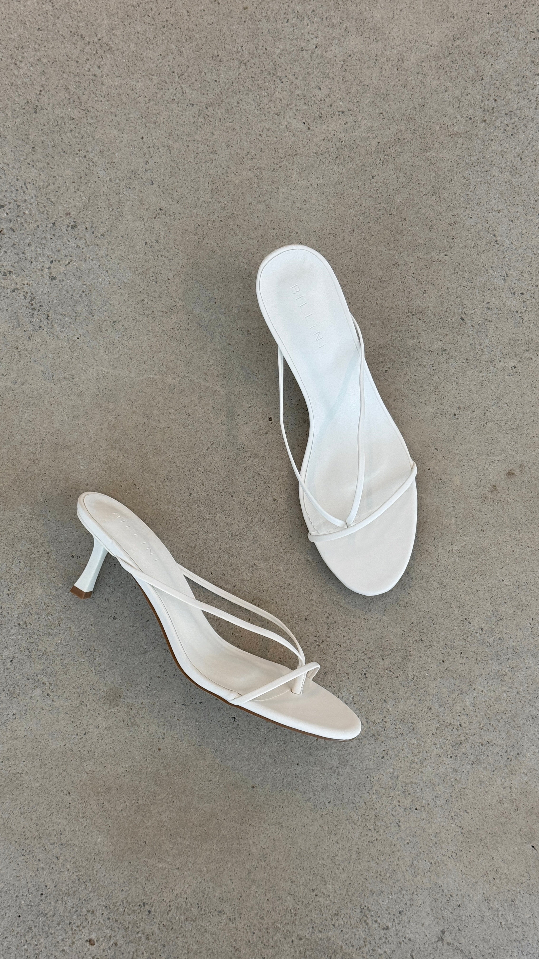 Gillie Heel - White - Billy J