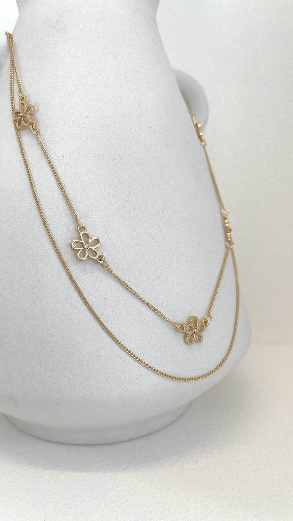 Daisey Necklace Set - Gold - Billy J