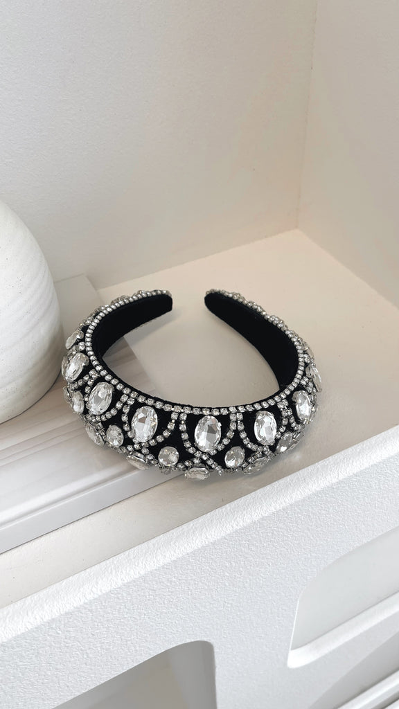 Deka Headband - Black/Silver - Billy J