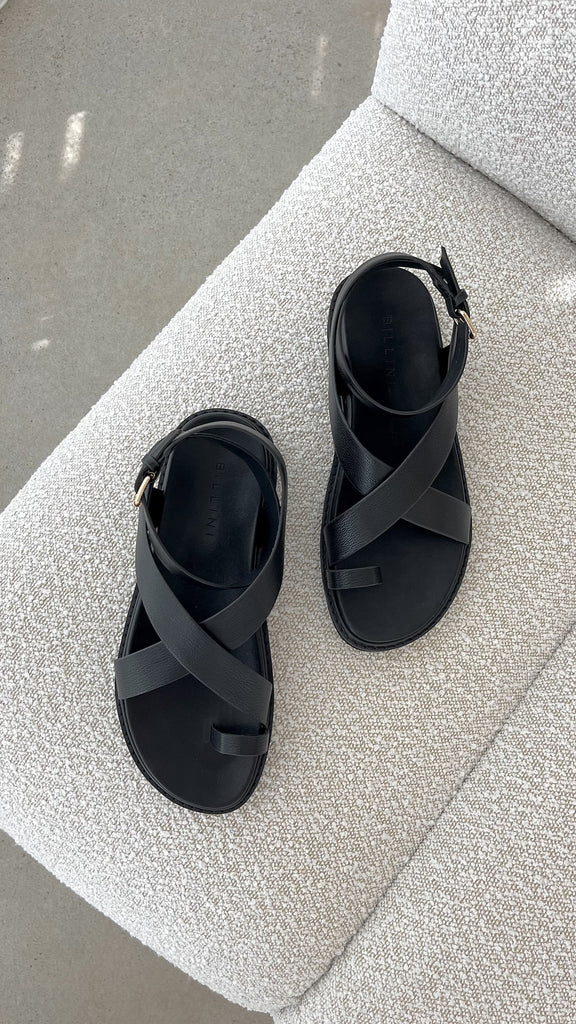 Zini Sandal - Black - Billy J