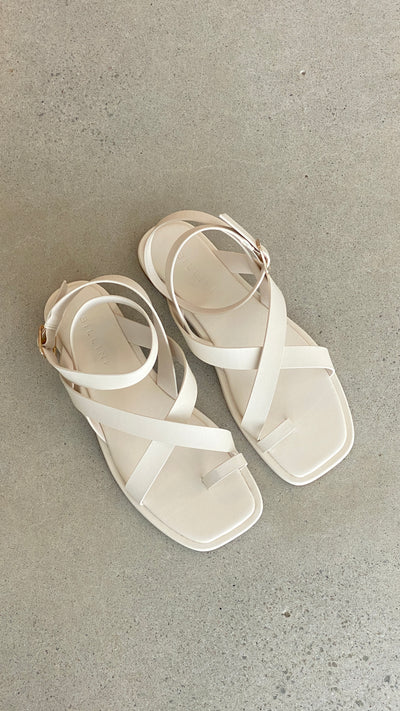 Load image into Gallery viewer, Ushi Sandal - Bone - Billy J
