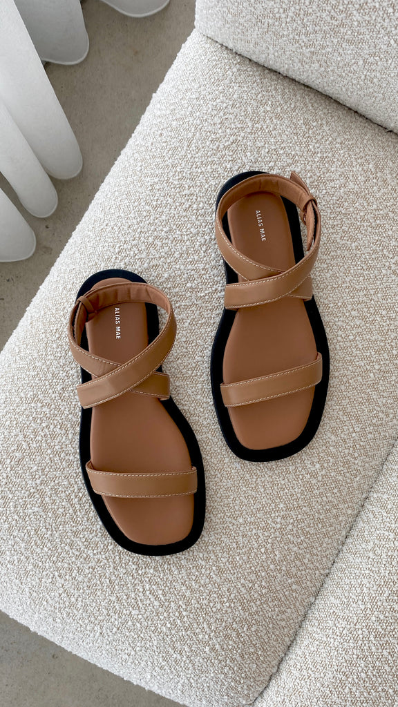 Kenia Sandal - Pecan Leather - Billy J