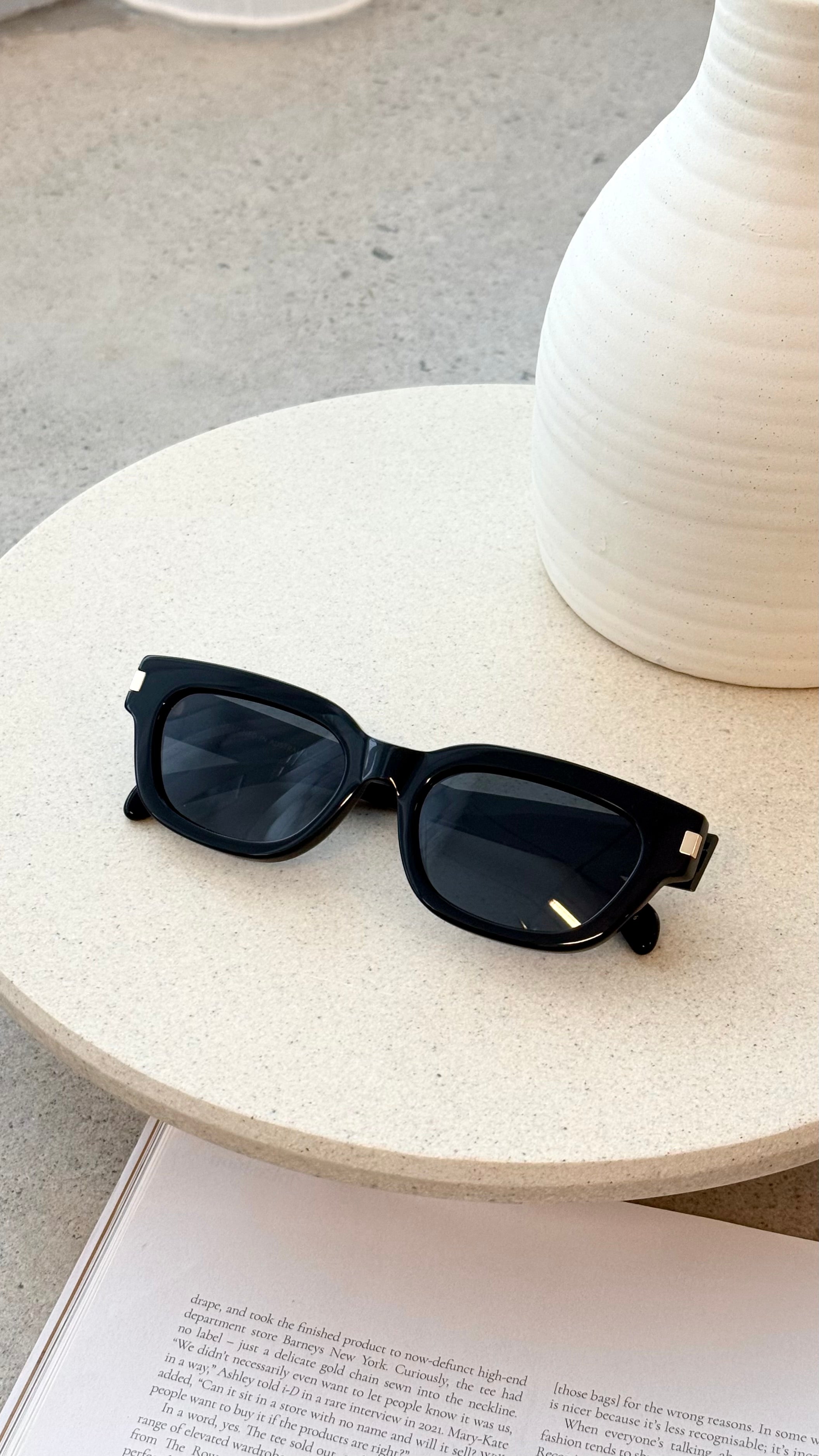 The Deyn Sunglasses - Black / Ink - Billy J