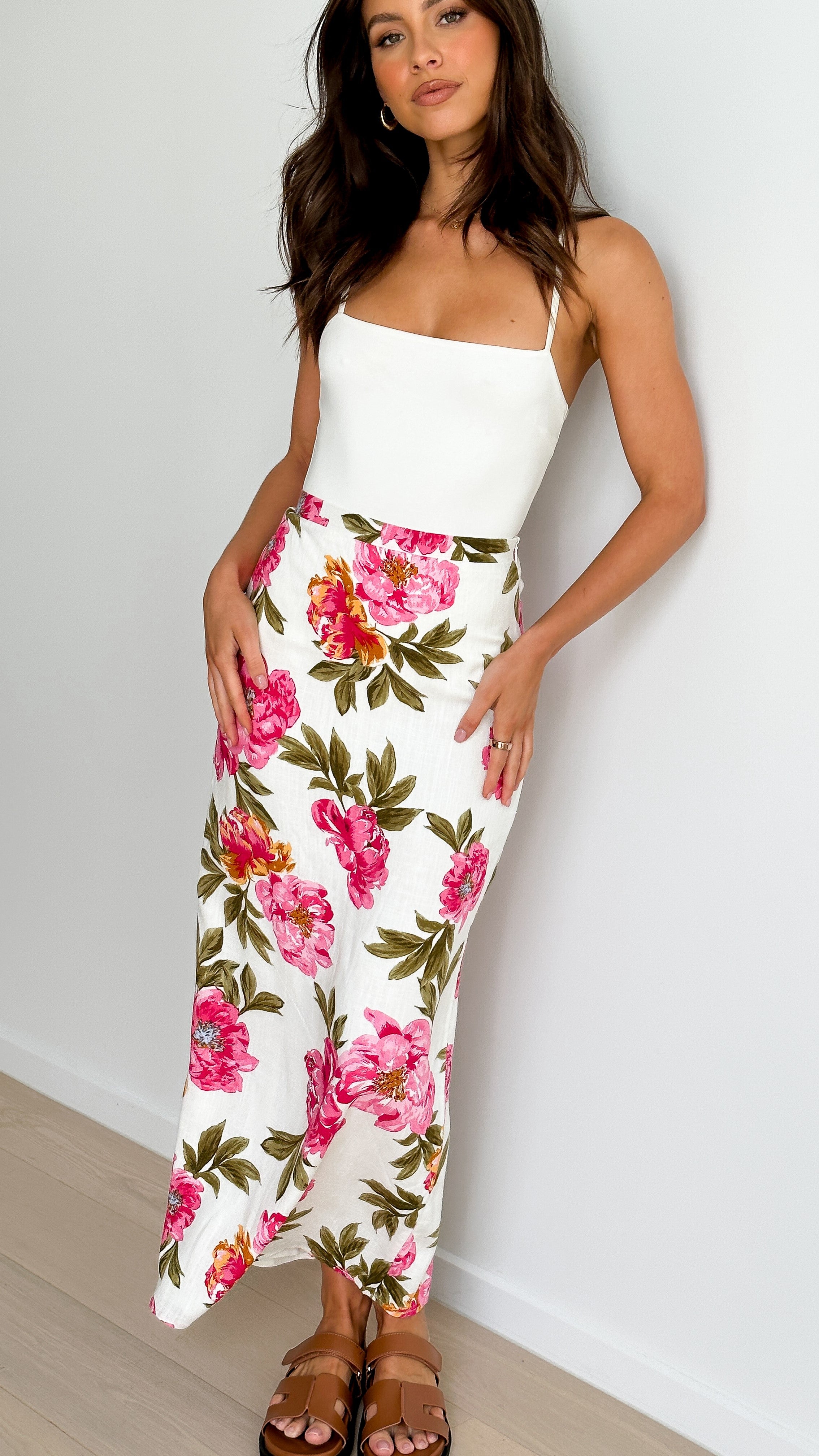 Trisha Maxi Skirt - Bonita Floral - Billy J