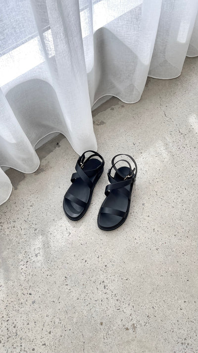 Load image into Gallery viewer, Zoelie Sandal - Black - Billy J
