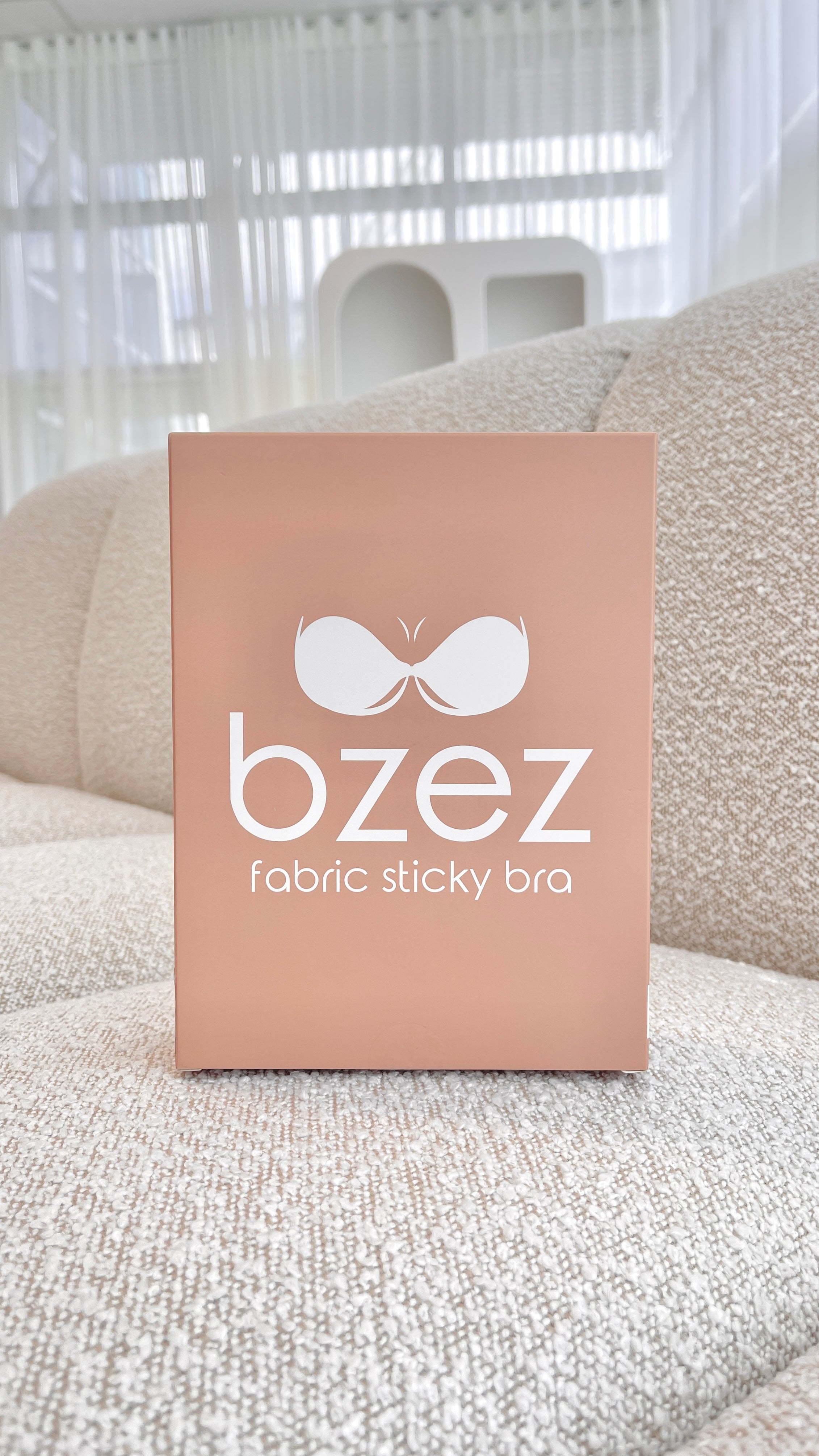 Bzez Fabric Sticky Bra - Bare - Billy J