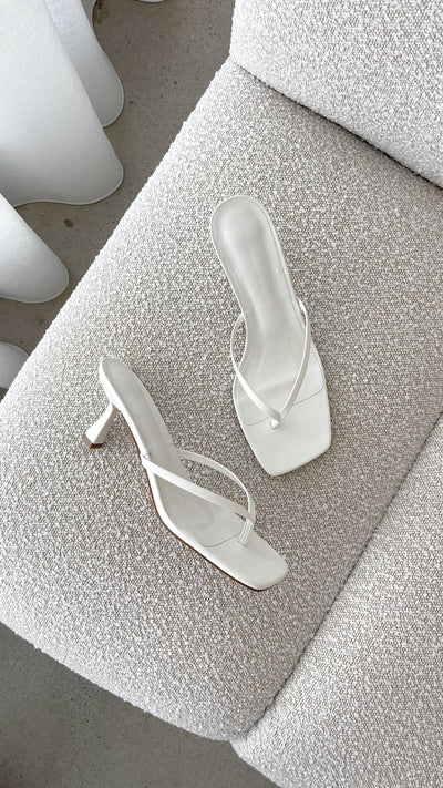 Load image into Gallery viewer, Xami Heel -  White - Billy J
