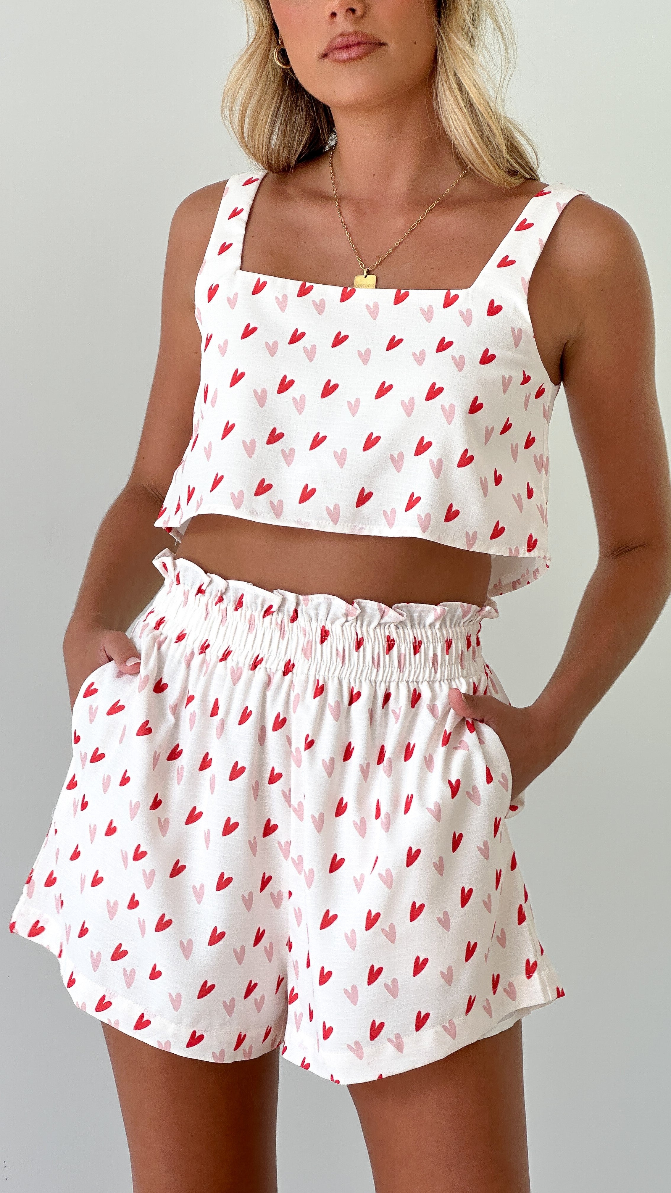 Dallas Shorts - Sweetheart Print - Billy J