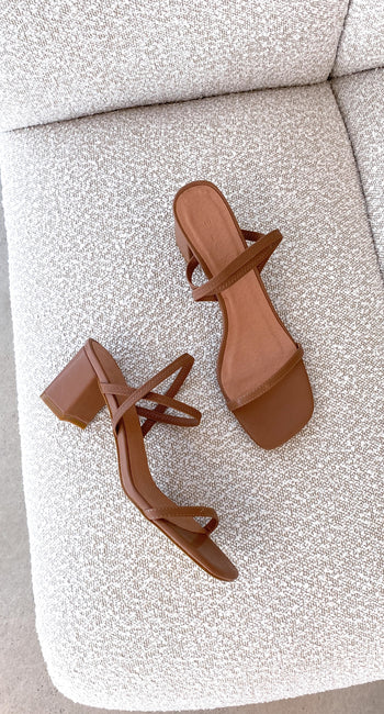 Balton Mule Heel - Teak