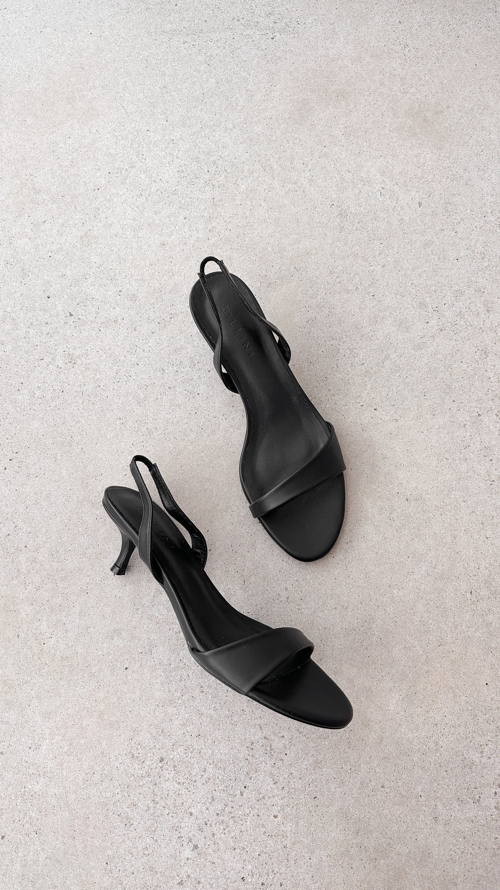 Kamori Heel - Black - Billy J