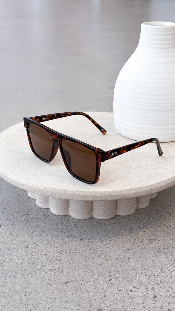 Amos Sunglasses - Tort/Brown - Billy J