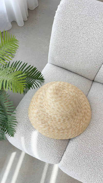 Load image into Gallery viewer, Caley Hat - Raffia Straw - Billy J
