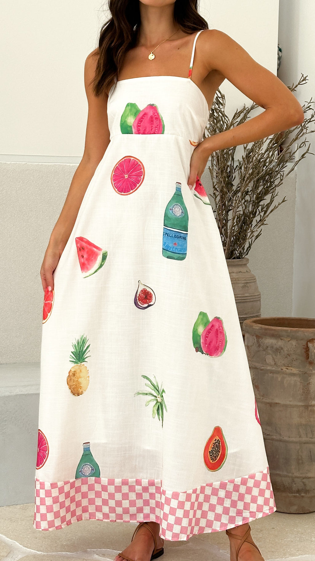 Mykonos Maxi Dress - Multi - Billy J