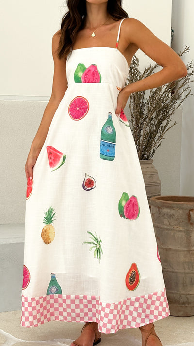 Load image into Gallery viewer, Mykonos Maxi Dress - Multi - Billy J
