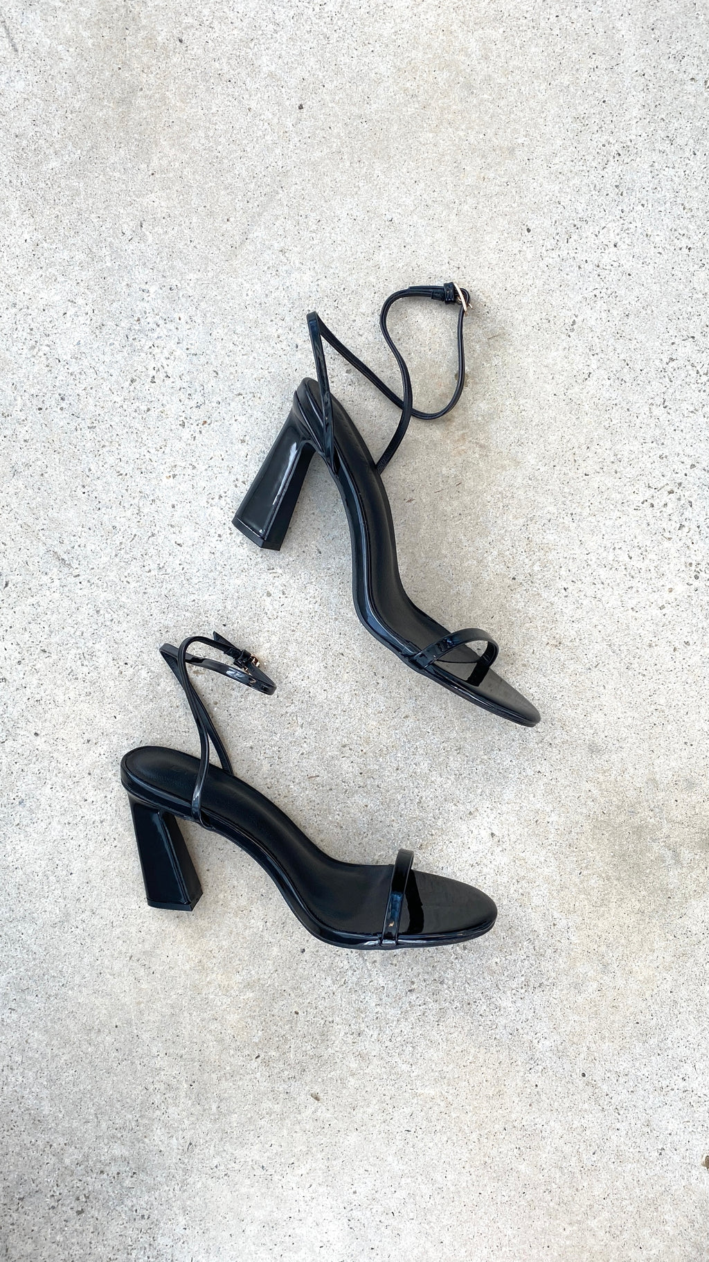 Tabatha Heel - Black Patent - Billy J