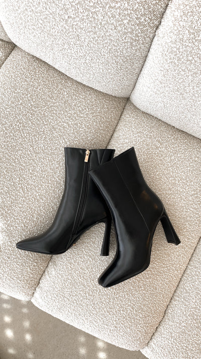 Load image into Gallery viewer, Emira Boot - Black - Billy J
