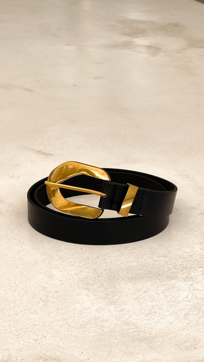 Load image into Gallery viewer, Jace Belt - Black / Gold - Billy J
