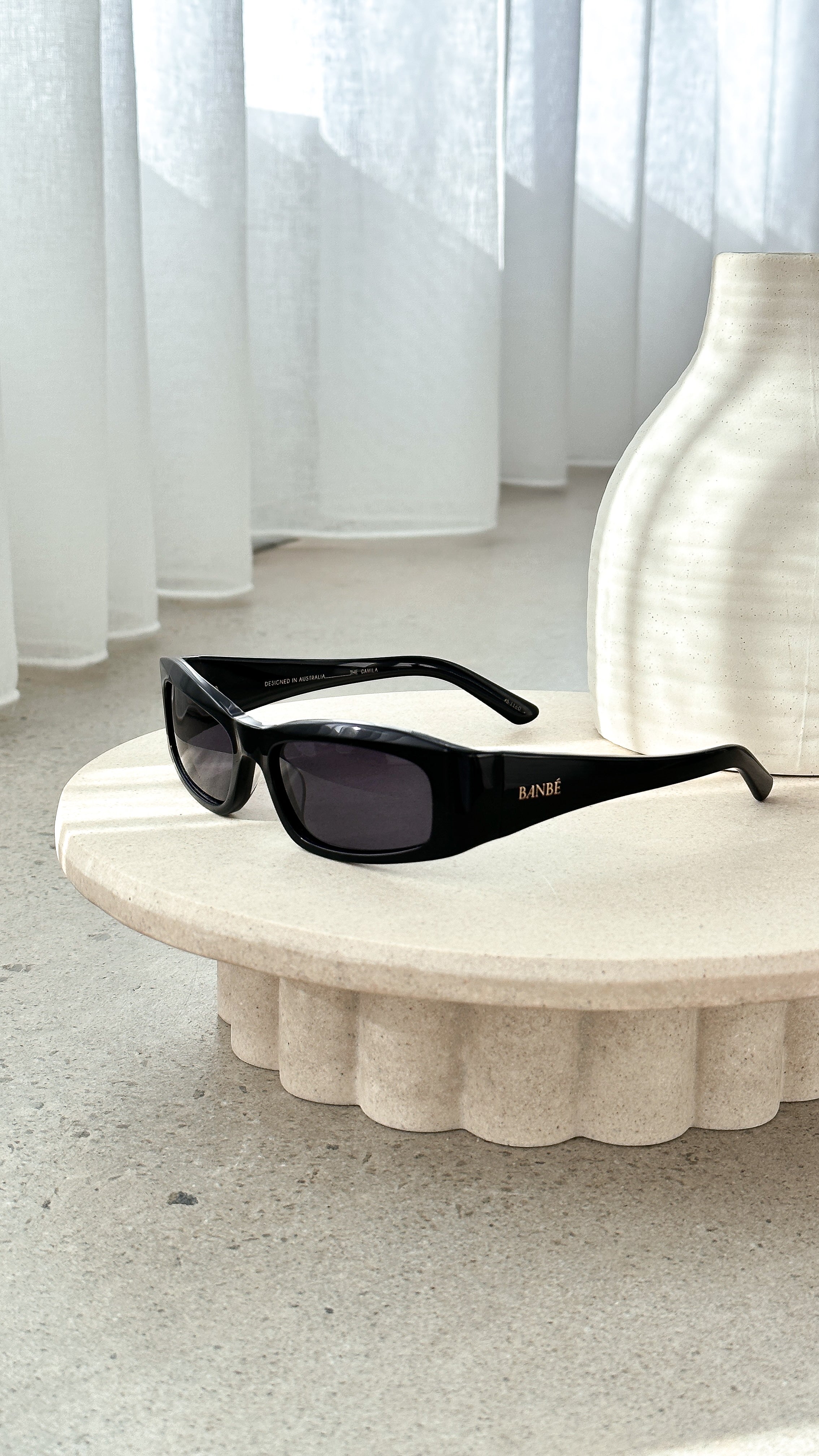 Camilla Sunglasses - Jet Black - Billy J