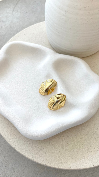 Load image into Gallery viewer, Winona Earrings - Gold - Billy J
