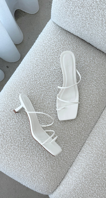 Mabel Heel - White