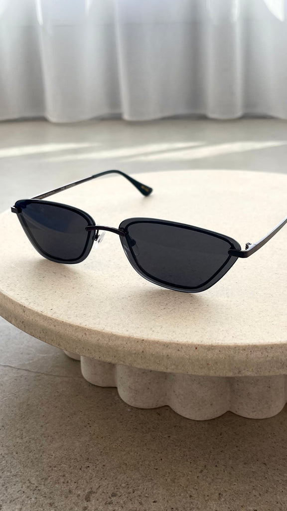 The Chandra Sunglasses - Dark Chocolate Onyx - Billy J