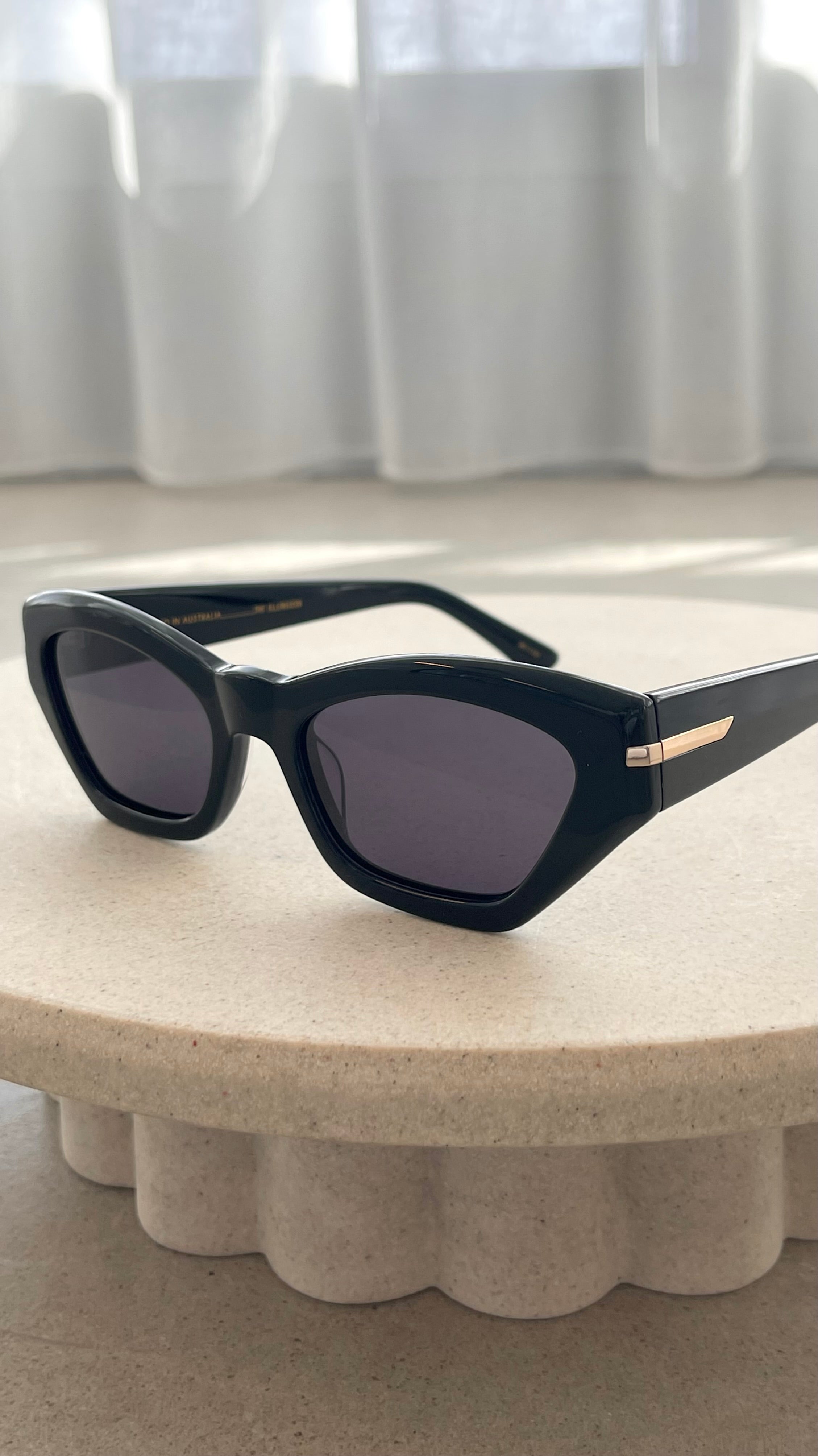 The Ellingson Sunglasses - Black Jet - Billy J