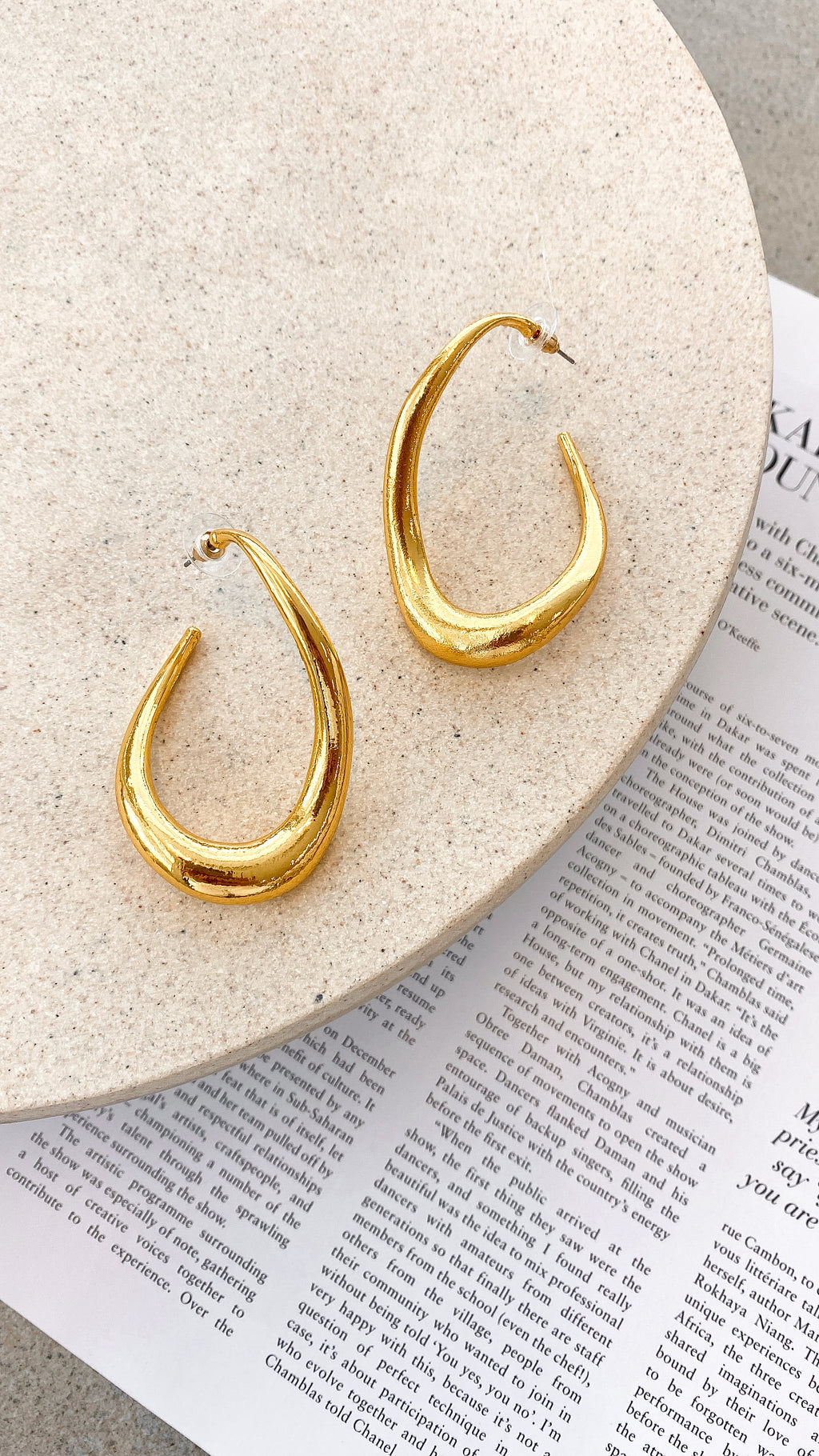 Eastwood Earrings - Gold - Billy J