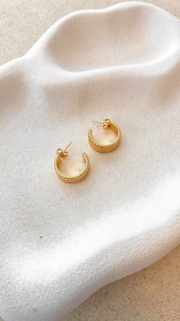 Silvia Earrings - Gold - Billy J