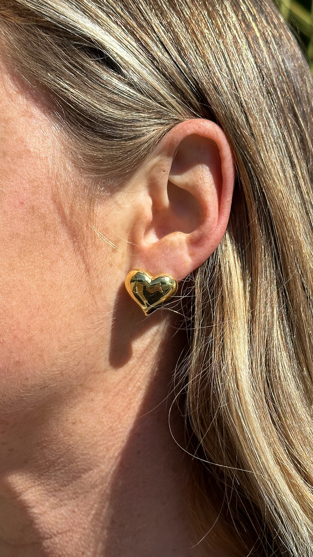 Neve Heart Earrings - Gold - Billy J