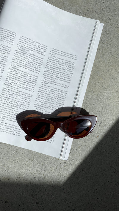 Load image into Gallery viewer, Ochre Lane Isla Sunglasses - Cocoa - Billy J
