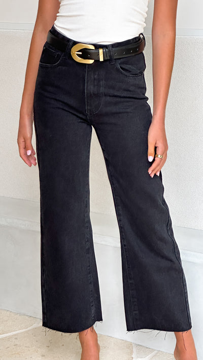 Load image into Gallery viewer, Jaykowa Jeans - Black - Billy J
