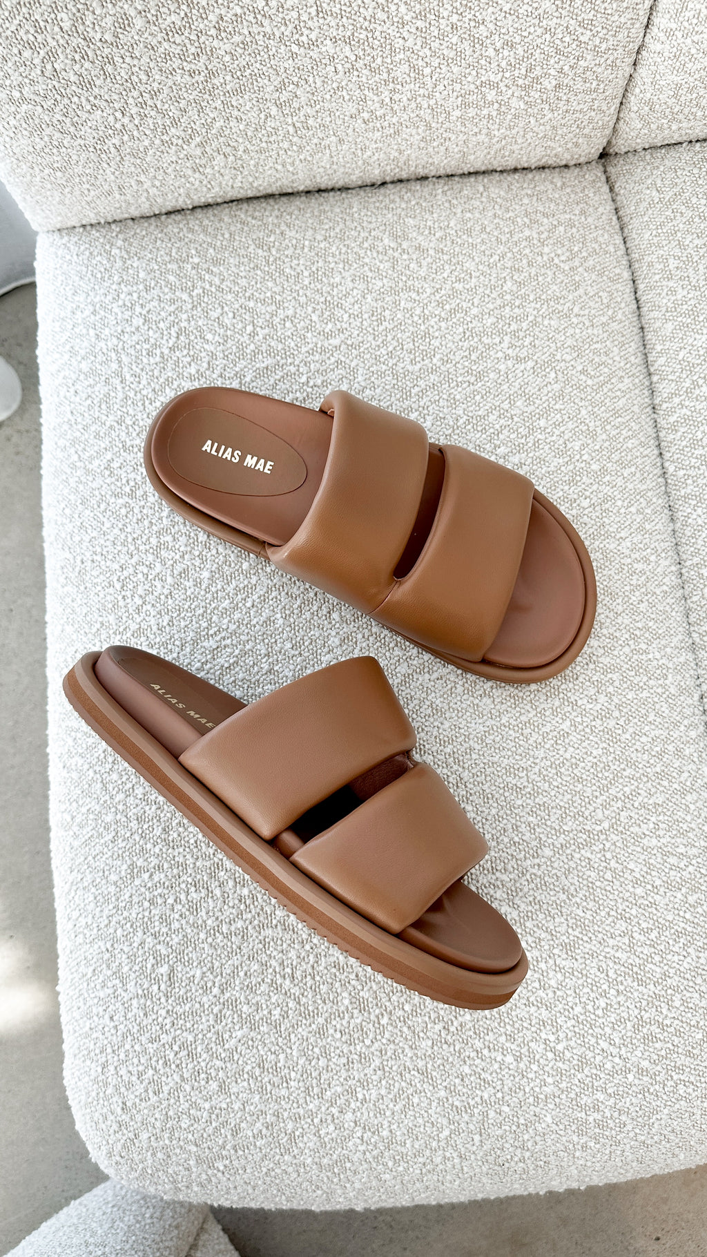 Alias Mae Dawn Slide - Pecan Leather - Billy J