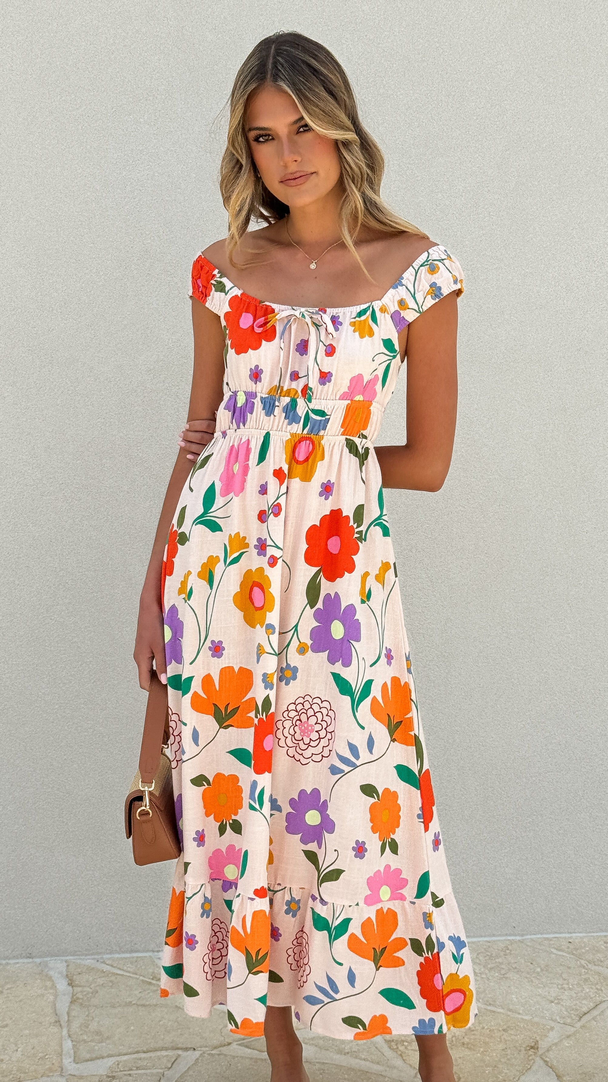 Dallan Maxi Dress - Amsterdam Print - Billy J