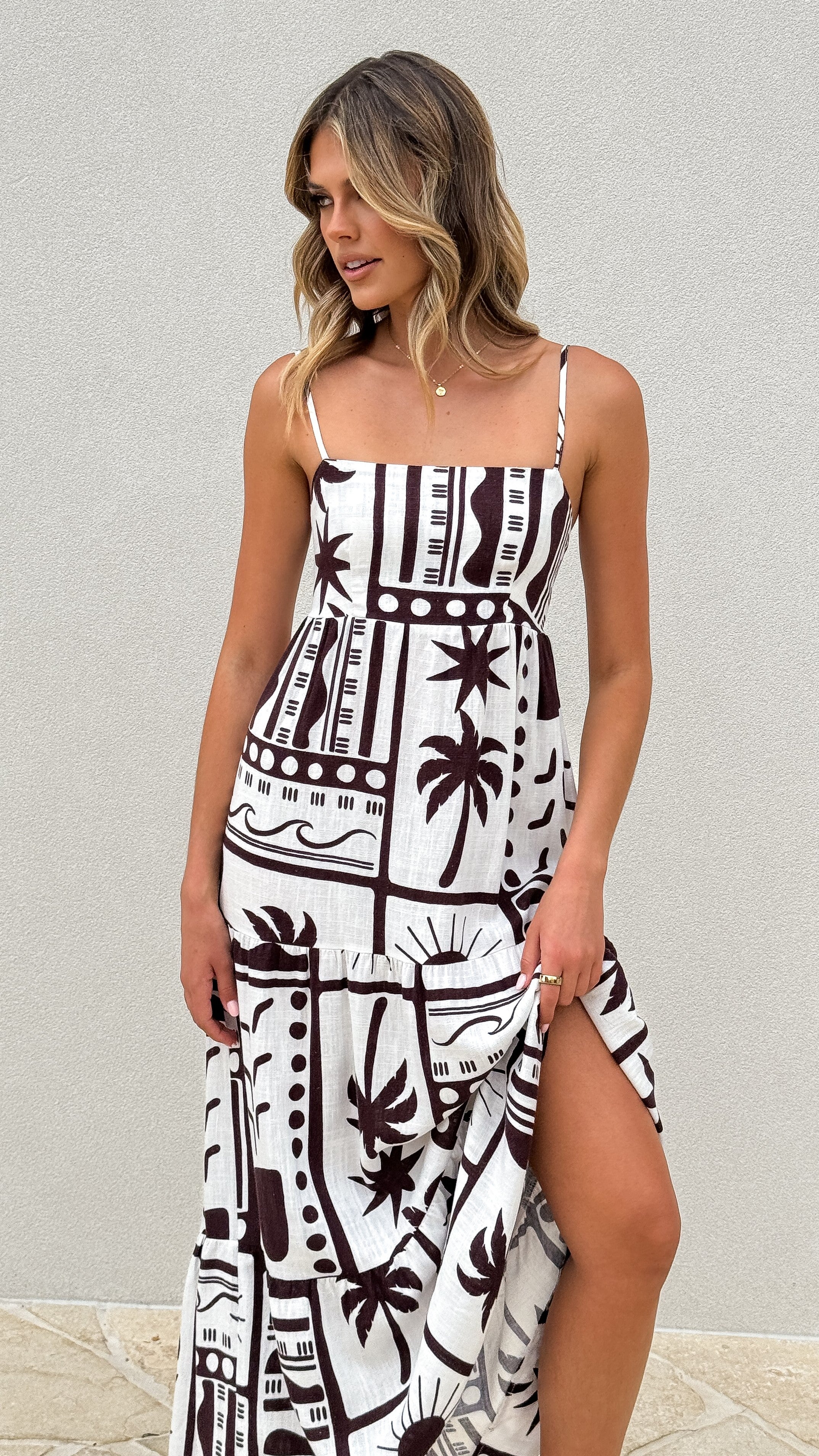 Rachel Maxi Dress - Tuscany - Billy J