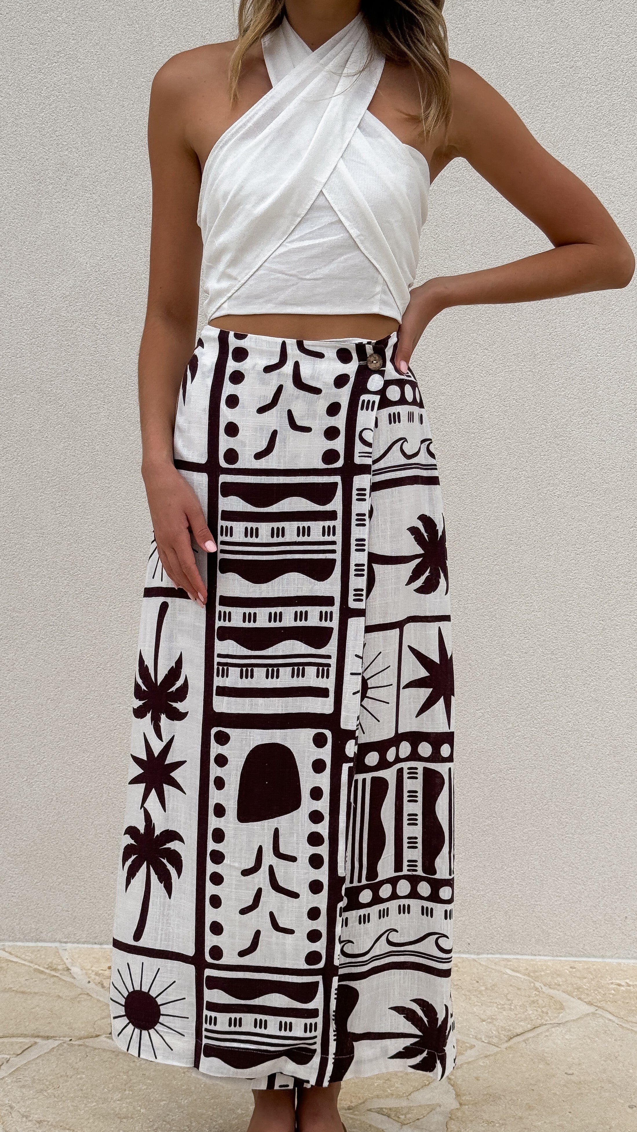 Cairbre Maxi Skirt - Tuscany - Billy J