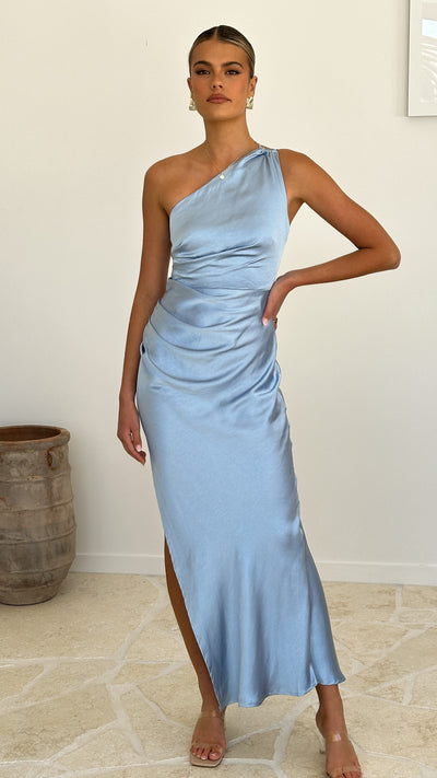 Load image into Gallery viewer, Jenna Maxi Dress - Blue - Billy J
