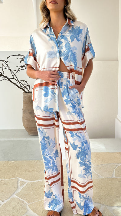 Load image into Gallery viewer, Valene Pants - Amore Print - Billy J
