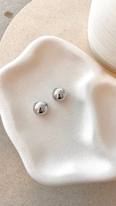 Load image into Gallery viewer, Bonita Earrings - Silver - Billy J
