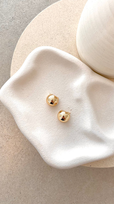 Load image into Gallery viewer, Bonita Earrings - Gold - Billy J
