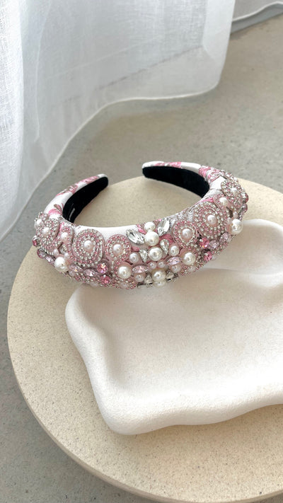 Load image into Gallery viewer, Anna Headband - Pink - Billy J
