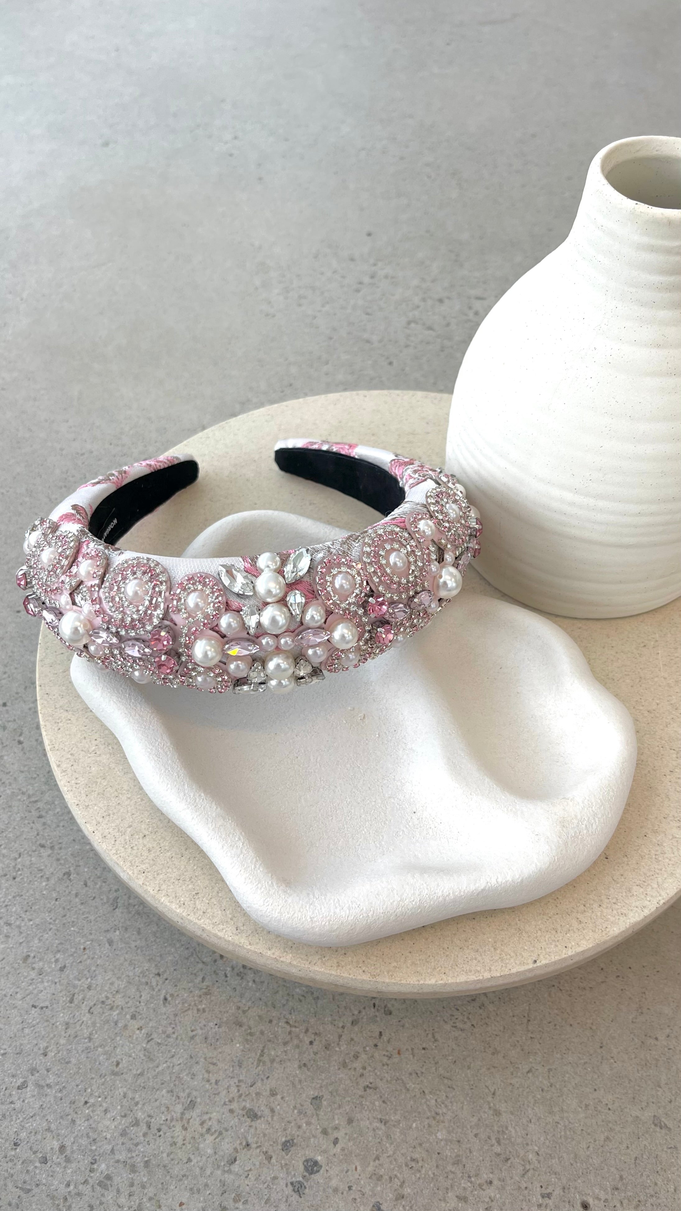 Anna Headband - Pink - Billy J