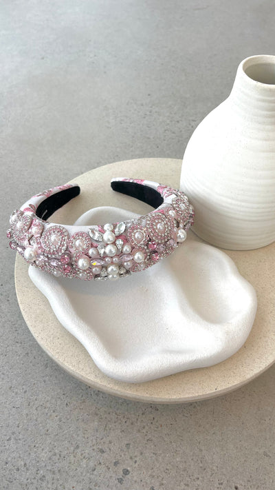 Load image into Gallery viewer, Anna Headband - Pink - Billy J
