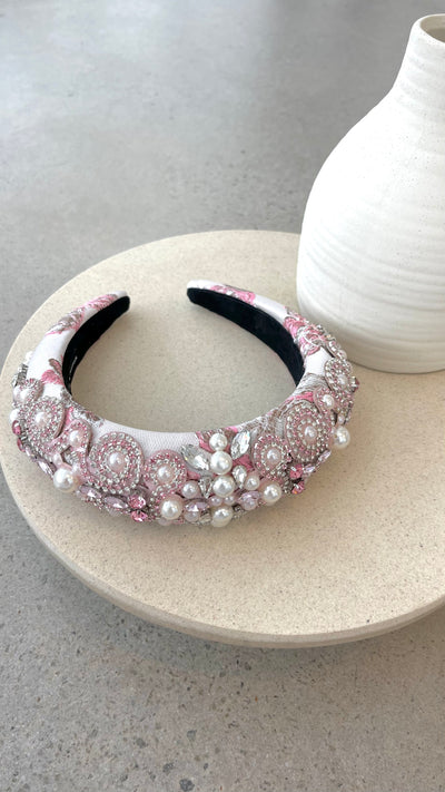 Load image into Gallery viewer, Anna Headband - Pink - Billy J
