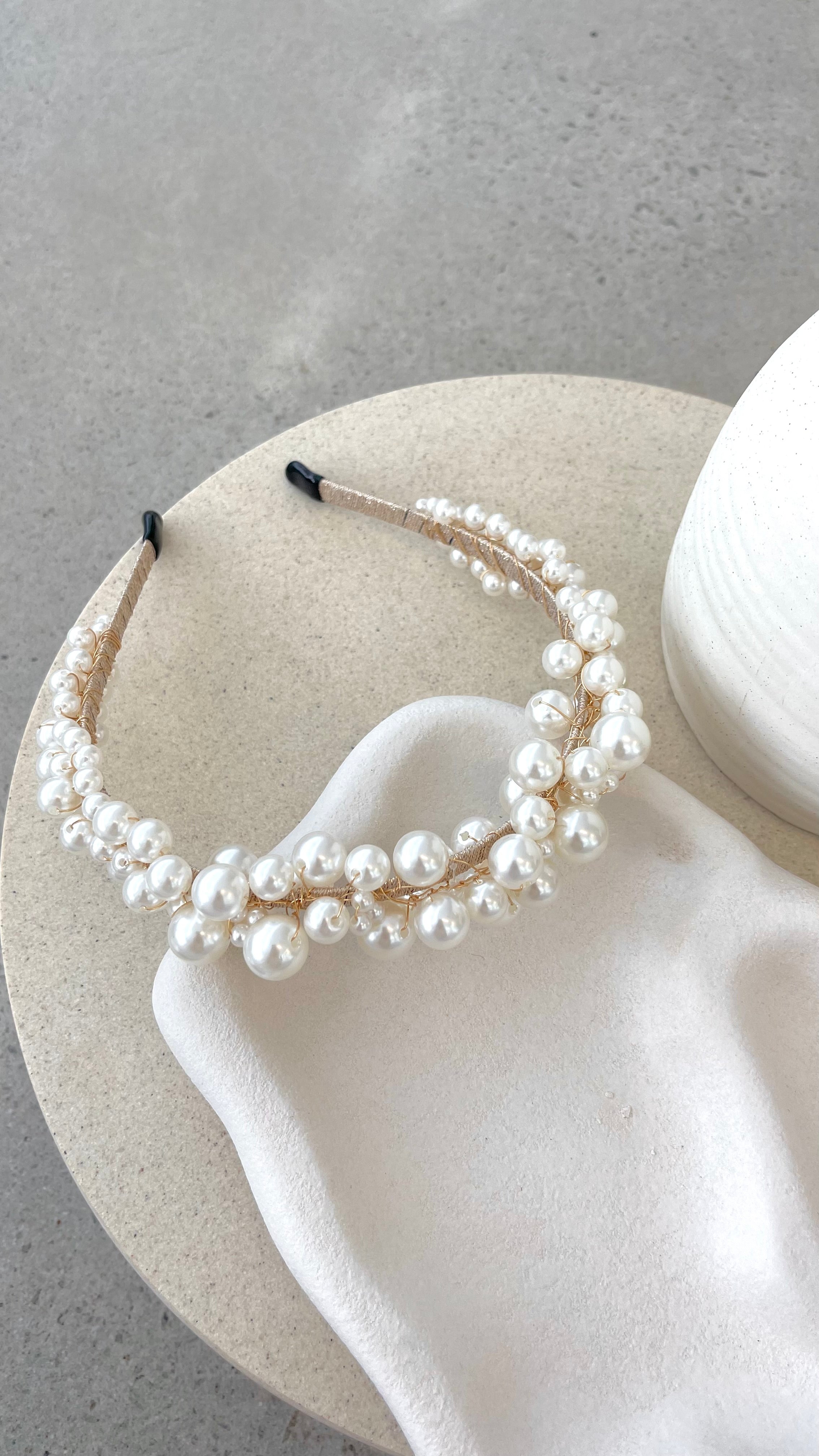 Rochelle Headband - Pearl - Billy J