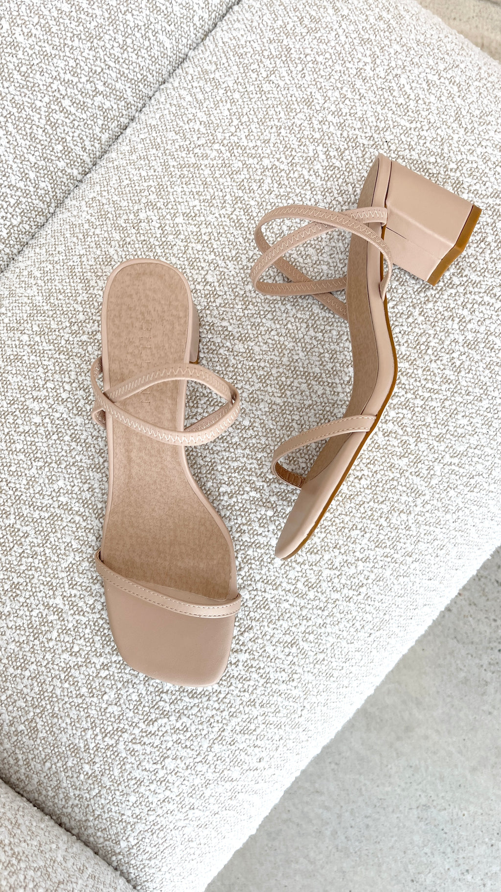 Balton Mule Heels - Nude - Billy J