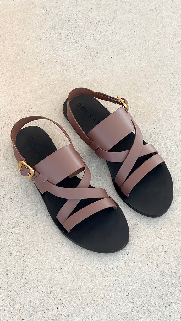 Sol Sana Palermo Sandal - Cocoa - Billy J