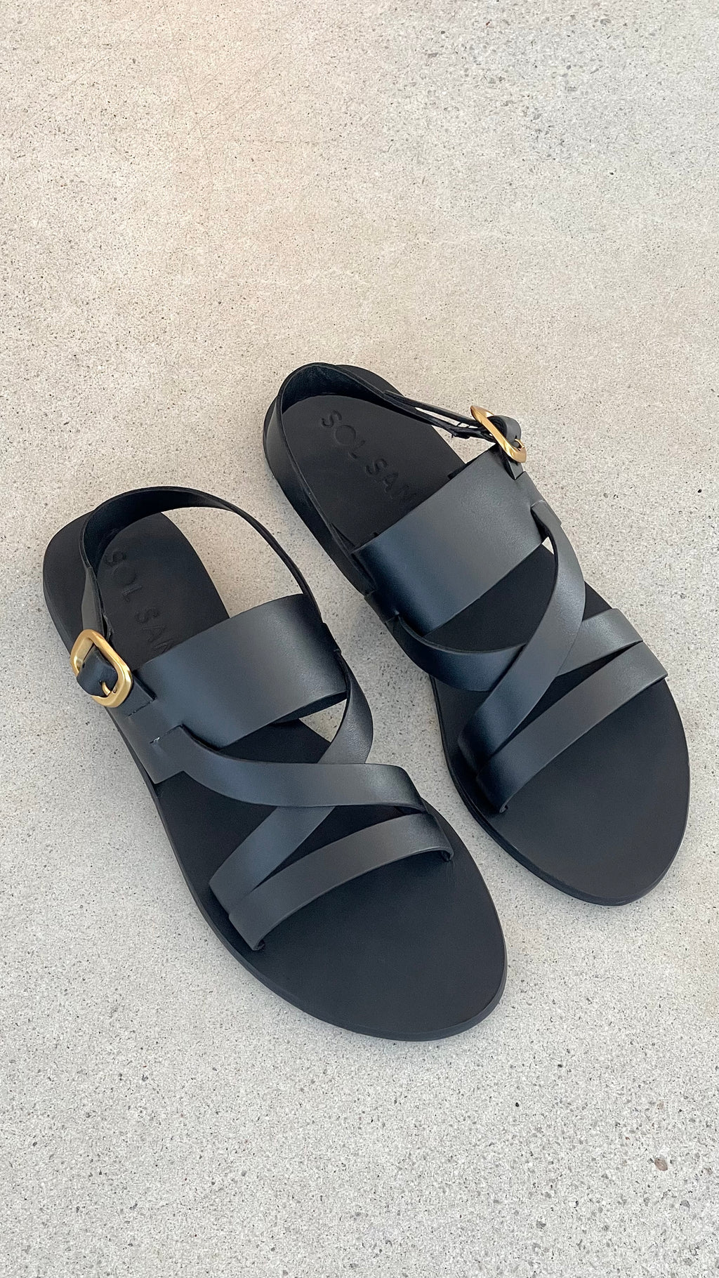 Sol Sana Palermo Sandal - Black - Billy J