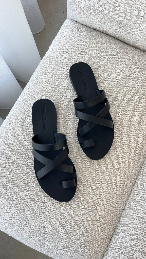 Sol Sana Signorita Sandal - Black - Billy J